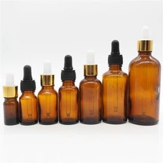 Скляна пляшка з піпеткою з краплею